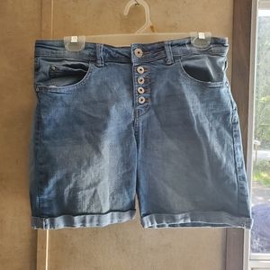 Blue Jean Shorts